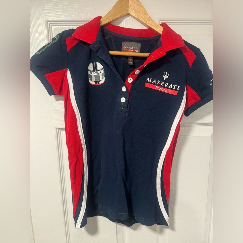 Maserati Corse Trofeo Racer Polo Shirt. 
